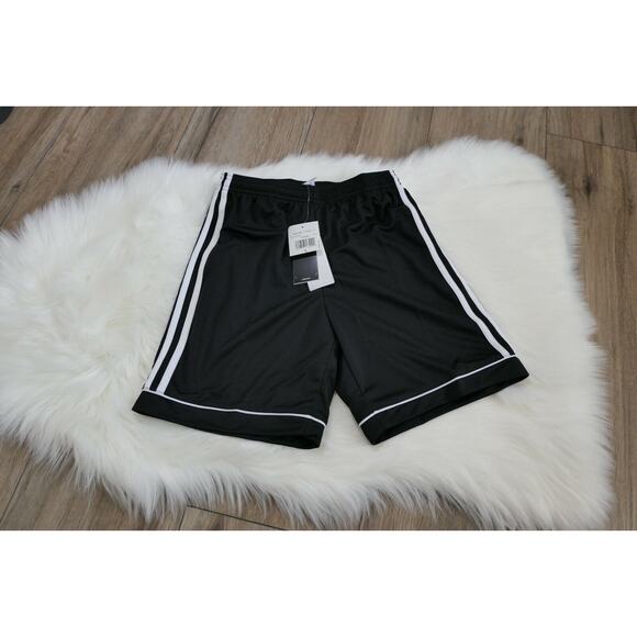 NWT Rare 2017 Adidas SQUAD 17 Polyester Soccer Shorts Youth Large BK4772 APU008 - Picture 1 of 10